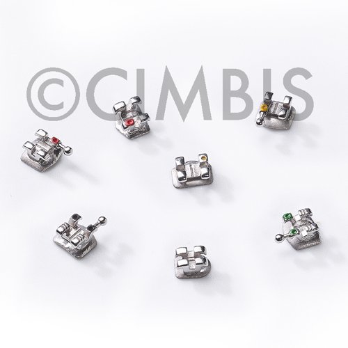 Bracket Metalico MACRO Diamond Plus® MBT 0,022 nº 34/LL4 con gancho (5 piezas)